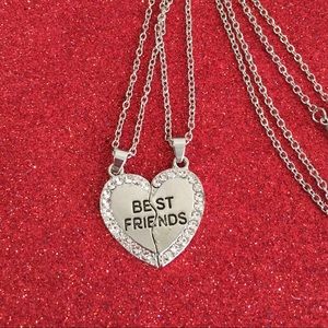 ♡♡3/$15 Best Friends Forever Pendant Necklace